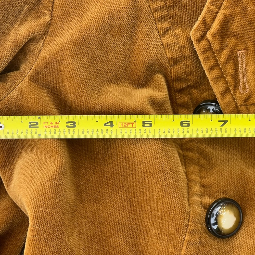 Vintage Anthropologie | idra tan Velvet Blazer with Floral Lining - Picture 9 of 12